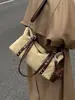 Bolso de hombro de moda casual transfronterizo europeo y americano 2025 nuevo otoño/invierno, simple y elegante, en una paleta de colores apagados