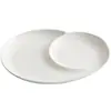 Plato Dividido Nube Espiral de Cerámica para Factory Dumplings Sushi con Plato para Vinagre Creativo Hotel Restaurante Plato para Papas Fritas Camarones