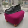 Mocasines Retro Franceses de Suela Blanda de Punta Cerrada Estilo Británico para Mujer, Nuevo Estilo, Suela Blanda, Slip-On, Zapatos Casuales Individuales 35-41