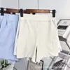 Shorts Deportivos Lulu Bling Modelo de Contrapeso Secado Rápido Sueltos de Cintura Alta Verano Transpirables para Correr Yoga Fitness