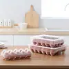 Caja de huevos a prueba de golpes para coche, bandeja de huevos a presión, ranura para caja de huevos de pato frescos para refrigerador, caja de almacenamiento de huevos portátil a prueba de caídas