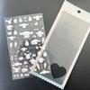 Tarjeta de embalaje láser Pp con encaje transparente para ventana, pegatina de Sanrio, cubierta, pegatina, fondo, base