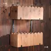 Suporte de Ferro para Plantas Estrutura de Suporte Metálica Espessada Montado na Parede Divisória Vaso de Flores Calha para Flores Suporte para Lanternas Retro Chinês Simples