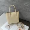 Bolso de piel auténtica para mujer, bolso textil sencillo y artístico, bolso de piel de vaca, bandolera de hombro para mujer, combinable a la moda, 2025