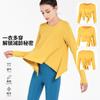 Liquidación Ropa Deportiva de Moda Multiusos Ropa de Entrenamiento Manga Larga Top para Correr Ropa de Yoga Primavera/Verano Europea y Americana para Mujer Venta al por Mayor