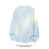 Otoño 2026 Estilo Nuevo Estilo Hong Kong Base Blanca Talla Grande Estampado de Rayas Camiseta M-5X HT261156-P16