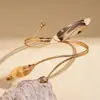 Pulsera de Brazo Abierta Geométrica de Hoja Transfronteriza Única Estilo Europeo y Americano con Tacto Metálico, Temperamento Exagerado de Nicho, Joyería de Gama Alta