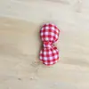 Tela de Algodón Relleno a Cuadros Lazo Hecho a Mano Accesorios para el Cabello DIY Decoraciones para Zapatos Accesorios para Ropa Decoraciones de Lazos