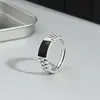 Xiang Xu design anel de xadrez gota de óleo moda masculino maré vento frio alta sensação luxo leve nicho design vendas diretas da fábrica