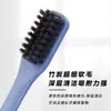 Popular Hospital Dental Oral Regalo Logo Paja de Trigo Carbón de Bambú Cerdas Suaves Cepillo de Dientes Portátil Tubo Redondo Fabricante Venta al por Mayor
