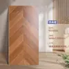 Azulejos com Textura de Madeira Natural 800X800 para Sala de Estar e Quarto, Azulejos de Piso Falso Madeira para Hotéis e Pousadas, Azulejos Cerâmicos Vintage