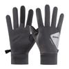 Guantes de Invierno para Mujer con Forro de Felpa, Cálidos para Correr al Aire Libre, Antideslizantes, Pantalla Táctil, Cortavientos, Resistentes al Frío, Guantes de Montañismo para Ciclista, Modernos para Hombre