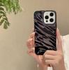 Patrón plisado de galvanoplastia tridimensional para funda de teléfono móvil iPhone16pro max Apple 15 nuevo 14/13 sentido avanzado