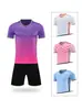 Conjunto de uniforme de fútbol para adultos y niños, uniforme de entrenamiento transpirable de secado rápido para equipo de hombres y mujeres, camiseta de competición con estampado personalizado