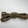 5Mmmiu Poliéster Ponto de Salto Fio Cardado Corda Redonda Pingente de Bolsa Corda Paracord Roupas e Calças Cordão Colorido