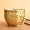 Fortuna de latón en tesoro pequeño tanque de agua cenicero estudio sala de estar adornos de escritorio Wen juega pequeño regalo fabricantes al por mayor
