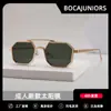 Gafas de Sol Nuevas para Adultos, Antiviento, UV, de Moda, Europeas y Americanas, Personalizadas, de Metal, Moda Bq9269