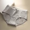 Ropa interior de mujer de lunares retro, algodón puro, cero restricciones, transpirable, antibacteriana, que cubre la cadera, elástica, anti-rizos, de cintura media
