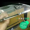Aquário acrílico alta transparência caixa de pia placa de vidro retangular display experimental perfuração