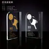 Personalización de Trofeo de Cristal Creativo Madera Maciza Competencia Infantil Medalla de Honor Ceremonia de Premiación de Empleados de Empresa