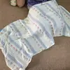 Toalla de baño popular 70/150 de algodón y lino, suave, agradable para la piel, transpirable, toalla de baño de gasa de lino para adultos, disponible para dropshipping y transmisión en vivo