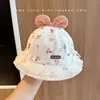 Chapéus de Pescador Fofos e Adoráveis para Meninas na Primavera e Outono, Chapéus Bucket Ajustáveis para Bebês Meninas, Chapéus de Sol Infantis, Estilos para Atacado