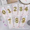 Velas para Fiesta de Cumpleaños Transfronterizas, Velas Metálicas para Pastel de Cumpleaños, Velas Decorativas para Insertar en Pasteles, Venta al por Mayor de Fabricantes