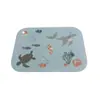 Jogos Americanos de Silicone, Tapetes de Almoço, Resistentes ao Calor e a Altas Temperaturas, Jogos Americanos Isolantes Estilo Ocidental, Tapetes Personalizados, Jogos Americanos de Silicone com Impressão Personalizada