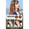 Crema Tinte para el Cabello Sin Amoniaco, Crema de un Solo Color para Cubrir Canas, Color Multietapa, Tinte para el Cabello Negro Azul Té Negro en un Solo Paso