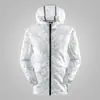 Roupas de Proteção Solar Masculinas Ins da Moda Verão Finas com Capuz Streetwear Marca Tamanho Grande Secagem Rápida Respirável Roupas de Proteção Solar