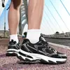 Zapatos de Padre de Moda de Comercio Exterior para Hombre Malla Transpirable Zapatos Deportivos Transfronterizos AliExpress Talla Grande Amortiguación Zapatos para Correr Zapatos de Viaje