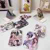 Nuevo espejo pequeño plegable de colección de celebridades, espejo de maquillaje portátil, modelos surtidos, espejo de tocador para estudiantes, espejo de mano para retoques