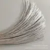 Material de ratán de papel DIY hecho a mano al por mayor/Rama de flor varilla/Alambre de hierro forrado en papel 60 cm alambre de hierro blanco plateado marrón