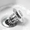 Tapón Antifugas para Lavabo, Accesorios de Núcleo Pop-Up para Lavabo, Tapón de Fregadero Tipo Pulsador Antiolor, Dispositivo de Sellado de Desagüe para Lavabo