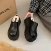 Mules Cómodos sin Cierre Estilo Birkenstock, Pantuflas Medias Cerradas para Mujer, Nuevos Zapatos de Exterior de Suela Gruesa para Aumentar la Altura, Colección Otoño e Invierno 2026