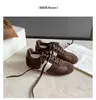 Zapatillas de entrenamiento alemanas de piel de oveja~Originales con aumento interno de altura de 5 cm, suela fina, zapatillas casuales de carreras, versátiles y de moda, zapatillas Forrest Gump