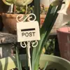 Estilo Japonês Zakka Arte em Ferro Vaso de Flores Decoração Inserção Arranjo de Flores Ornamento de Paisagem Plug-In de Inserção Acessório de Pendurar Acessório para Suculentas Outros