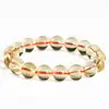 Jingdong Joyería Pulsera de Cristal Citrino Natural Brasileño Cristal Amarillo Torre Pulsera de Piedra Preciosa de Moda Pulsera de Cristal de Moda