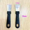 Pala removedora de grasa G69 15 cm herramienta de limpieza para eliminación de alquitrán del fondo de ollas pala removedora de helado de refrigerador limpieza del hogar