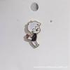 Broche Metálico de Dibujos Animados Estilo Japonés Ins Insignia de Aleación de Moda Pin Decoración para Ropa y Bolsos Producto Nuevo Primavera 2025