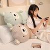 Bufanda Oso Almohada Larga Almohada de Sofá Cama Compañero de Sueño Muñeco de Peluche Regalo de Cumpleaños Almohada para Dormir