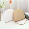 Mini bolsos bordados de estilo coreano 2022, bolsos pequeños informales para mujer, venta al por mayor, baratos y transfronterizos, bolsos de concha para mujer