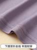 Camiseta Base de Seda de Cuello Medio Alto Manga Larga para Mujer de Seda de Morera Holgada Talla Grande Simple de Color Puro Top Cálido de Otoño e Invierno para Mujer