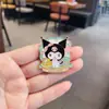 Broche de Aleación de Dibujos Animados Sanrio Kuromi Cinnamoroll Insignia de Metal Accesorios para Estudiantes Estilo Lindo Personaje de Dibujos Animados
