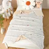 Colcha de verano de imitación de nailon Clase A para niños, colcha de aire acondicionado para bebé, colcha refrescante para lactantes, colcha delgada de verano para jardín de infantes