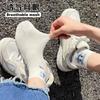 Calcetines de primavera y otoño para mujer, modernos, combinables, de verano, finos, transpirables, antiolores, cortos, blancos, para mujer, de tubo medio.