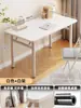 Mesa Plegable Escritorio de Computadora para Dormitorio Escritorio Rectangular para el Hogar Escritorio Sencillo para Oficina Estudio Dormitorio Casa de Alquiler Mesa Pequeña