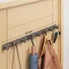 Gancho para Abrigo sin Perforaciones Gancho Trasero para Puerta de Entrada Gancho de Pared para Entrada Pared de Entrada Campana Gancho para Baño Colgador Personalizado