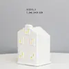 Moderna Creativa Hogar Cerámica Casa Pequeña Lámpara Led Adornos Recortado Vela Habitación Casa Hogar Adornos Manualidades