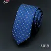 Corbata para Hombre Estilo Coreano Casual Poliéster Seda Estrecha Moda de Negocios Novio Boda Corbata Pequeña de 6 cm
